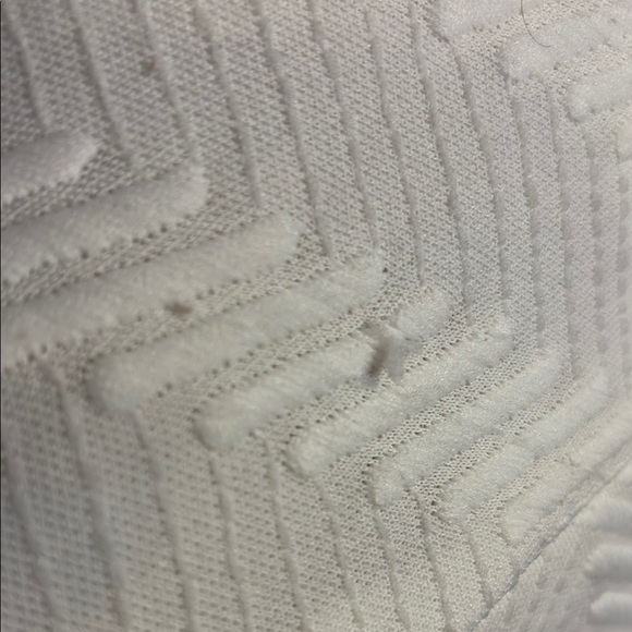 True Vintage Custom made 1960's Stylish White Chevron Pattern mini dress - Picture 6 of 7